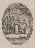 KG 10024
          <br/>
          Gevangenneming Christus ("Passie Christus/leven Maria")
          <br/>
          <em>Callot, Jacques (1592 - 1635)</em>